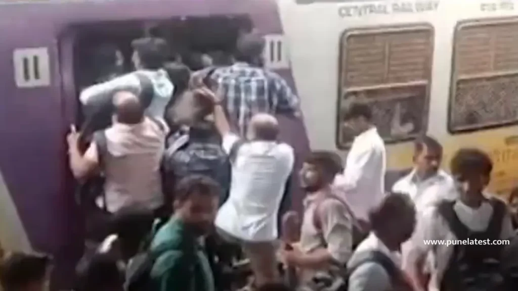 Central Railway traffic disrupted, huge crowd at Thane railway station