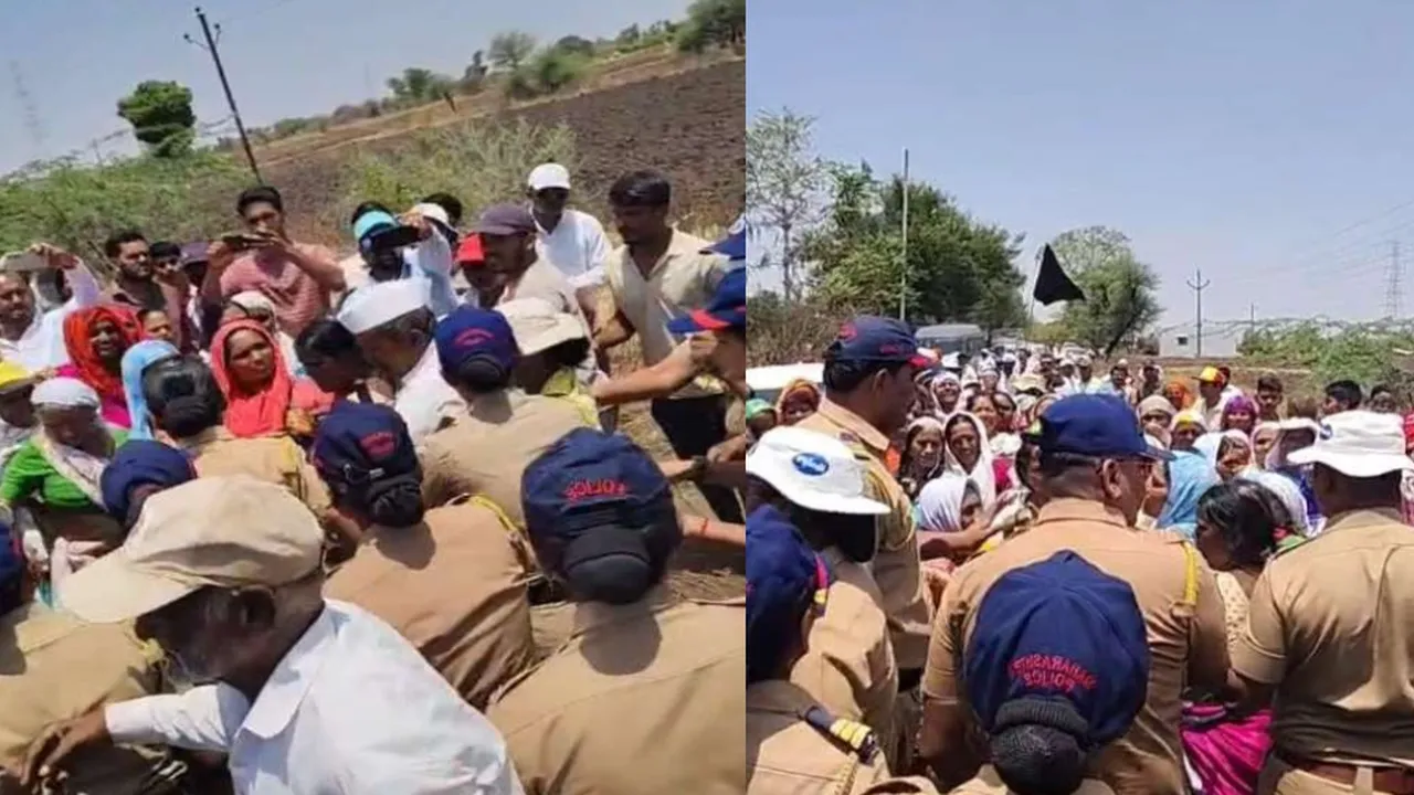 Pune Drone survey for Purandar Airport stopped